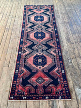 Vintage Persian runner rug