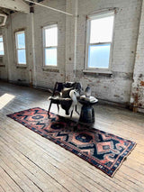 Vintage Persian runner rug