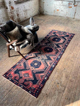 Vintage Persian runner rug