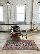 antique Persian area rug