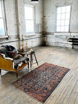 antique Persian area rug