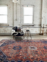 antique Persian area rug