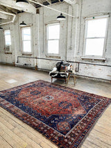 antique Persian area rug