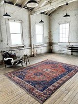 antique Persian area rug