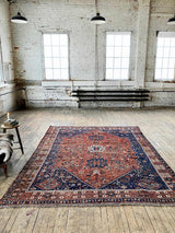 antique Persian area rug