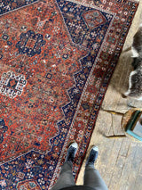 antique Persian area rug