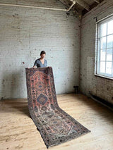 Vintage Persian Runner Rug Sustainable Luxury Home Decor