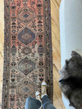 Vintage Persian Runner Rug Sustainable Luxury Home Decor