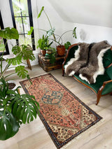 vintage Persian runner rug