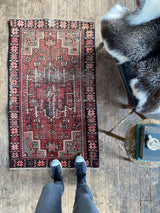 vintage Persian accent rug