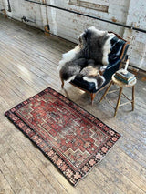 vintage Persian accent rug