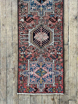 Vintage Persian runner rug