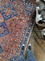 antique Persian area rug