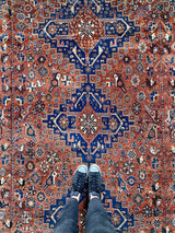 antique Persian area rug