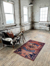 vintage Persian accent rug