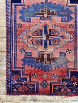 vintage Persian accent rug