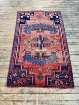 vintage Persian accent rug