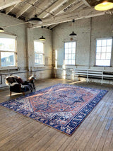 antique Persian area rug