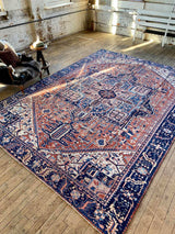 antique Persian area rug