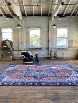 antique Persian area rug