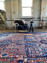 antique Persian area rug