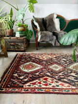 vintage Persian accent rug