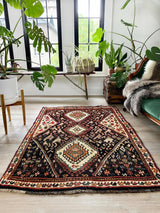 vintage Persian accent rug