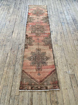 Vintage Persian runner rug