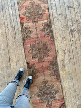 Vintage Persian runner rug