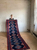 Vintage Persian runner rug