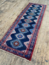 Vintage Persian runner rug