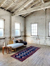 Vintage Persian runner rug