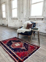 Vintage Persian area rug