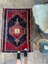 Vintage Persian area rug