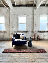 Vintage Persian Runner Rug Sustainable Luxury Home Decor