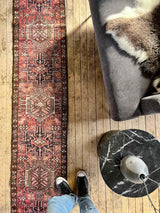 Vintage Persian Runner Rug Sustainable Luxury Home Decor