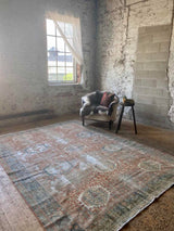 antique Persian area rug