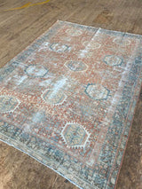 antique Persian area rug