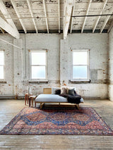 Antique Persian area rug