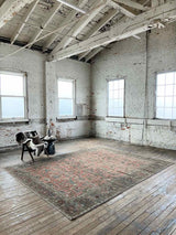 Antique Persian area rug