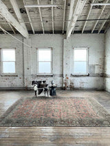 Antique Persian area rug