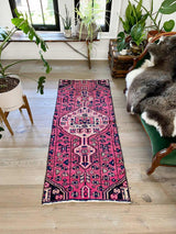 vintage Persian accent rug