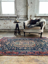 antique Persian area rug