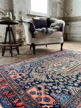 antique Persian area rug