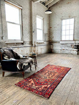 Vintage Persian area rug