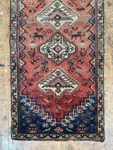 Vintage Persian runner rug
