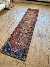 Vintage Persian runner rug