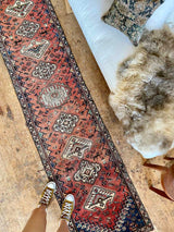 Vintage Persian runner rug