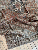 Vintage Persian Area Rug Sustainable Luxury Home Decor