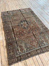 Vintage Persian Area Rug Sustainable Luxury Home Decor